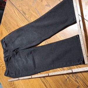 DEMOCRACY Jeans Womens 4  BLACK Faded DENIM Preowned Used Pants
